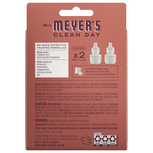 Fall Leaves Plug In Scented Oil Refill, 2-Pack