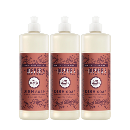 Fall Leaves Dish Soap 3-count Bundle