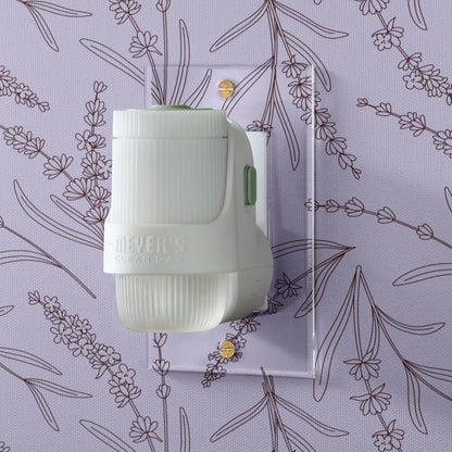 Lavender Plug In Scented Oil Warmer With Refill