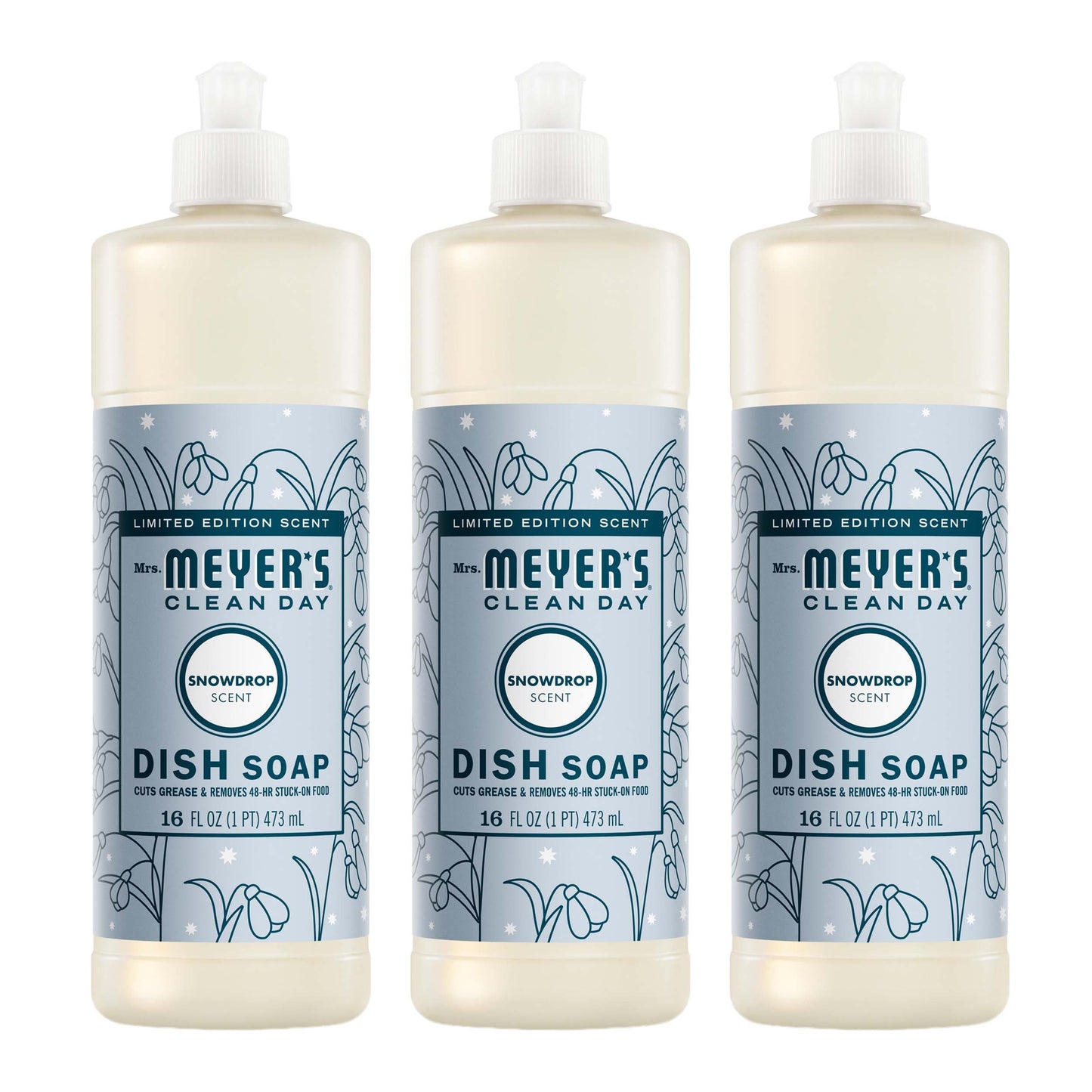 Snowdrop Dish Soap 3-count Bundle